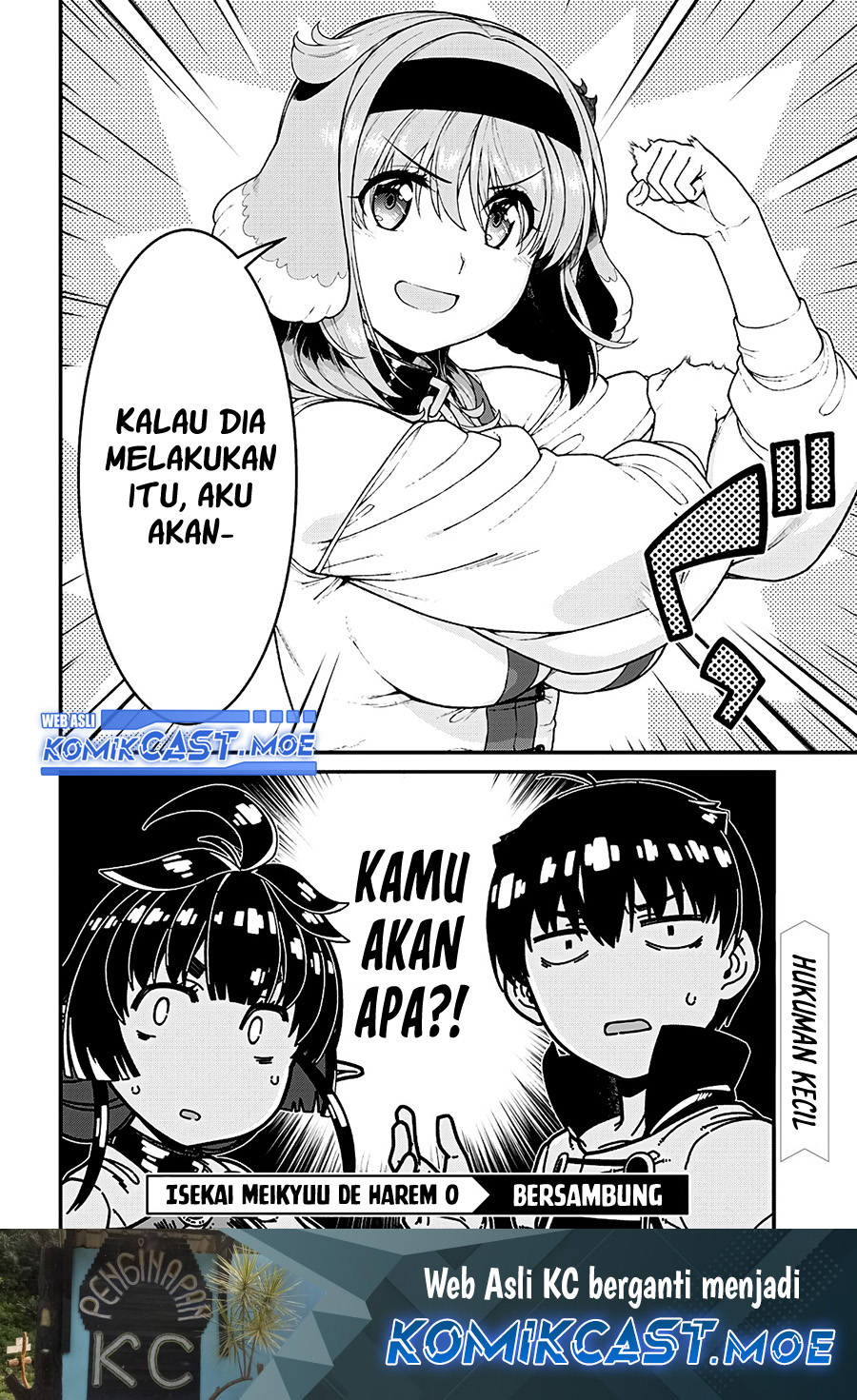 Isekai Meikyuu de Harem wo Chapter 81 Bahasa Indonesia